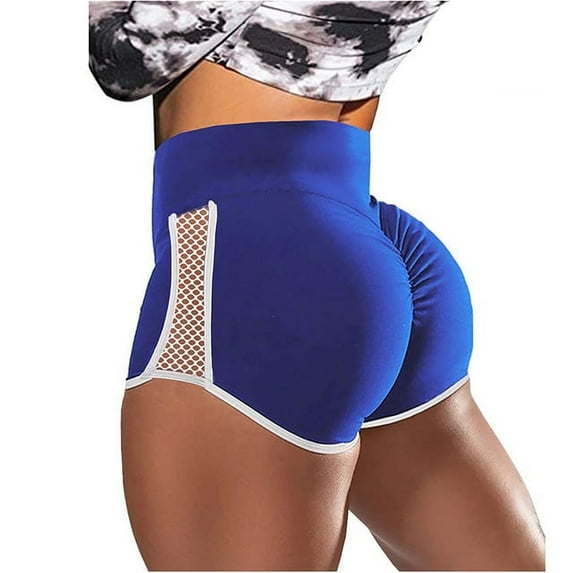 Fashion elastic fitness shorts for women