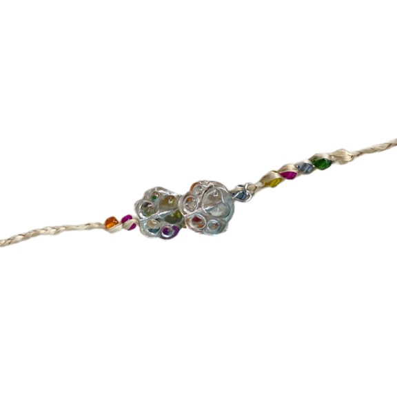 Fashion forward Paw Pendant Bracelets Unique Wristband Hand String Ornament Dainty Hand String Rope Accessory