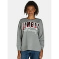 thumbnail image 1 of Women's and Women's Plus Christmas Jingle Graphic Sweatshirt Pullover from Holiday Time, Sizes S-XXXL, 1 of 6