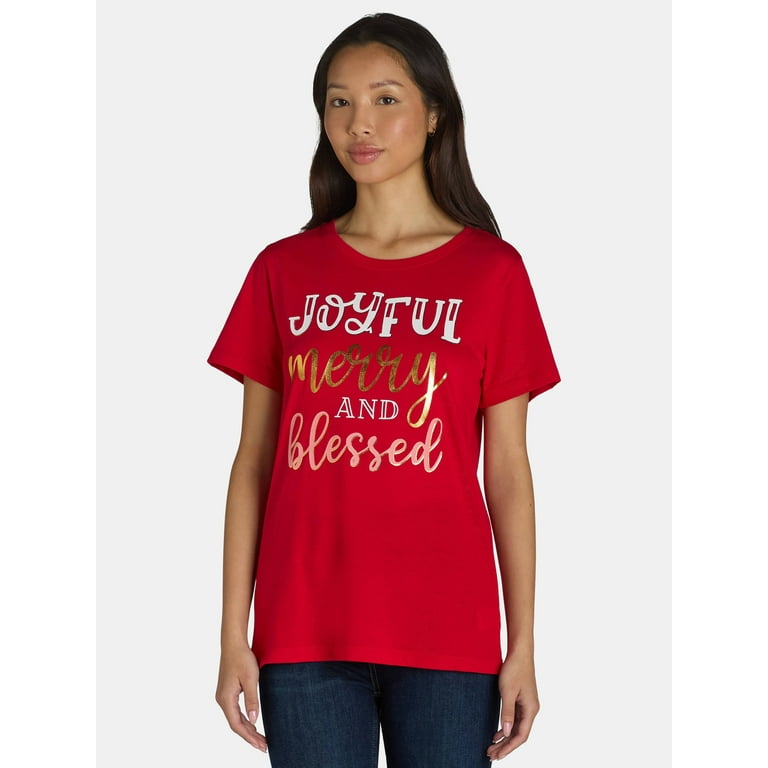 Festive Joyful Tee Festive Joyful Tee