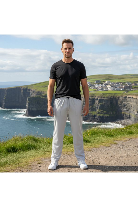 Fashion printed ankle pants full custody popular American sizes cross-border wholesale