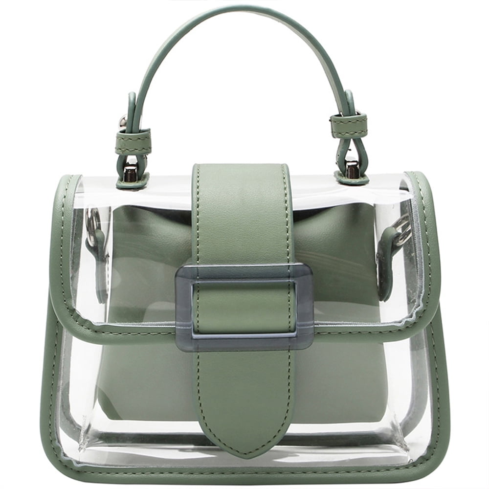Vinyl mini city bag with buckle best sale