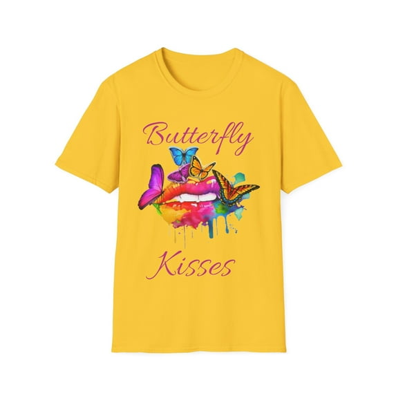 Fashion with a message, butterfly kisses, butterflies