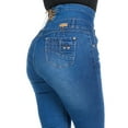 thumbnail image 1 of Fashion2Love Colombian Design Butt Lift Levanta Cola High Waist Skinny Jeans (ML1), 1 of 9