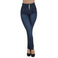 thumbnail image 1 of Fashion2Love Plus Size Butt Lift Levanta Cola High Waist Skinny Jeans, 1 of 9