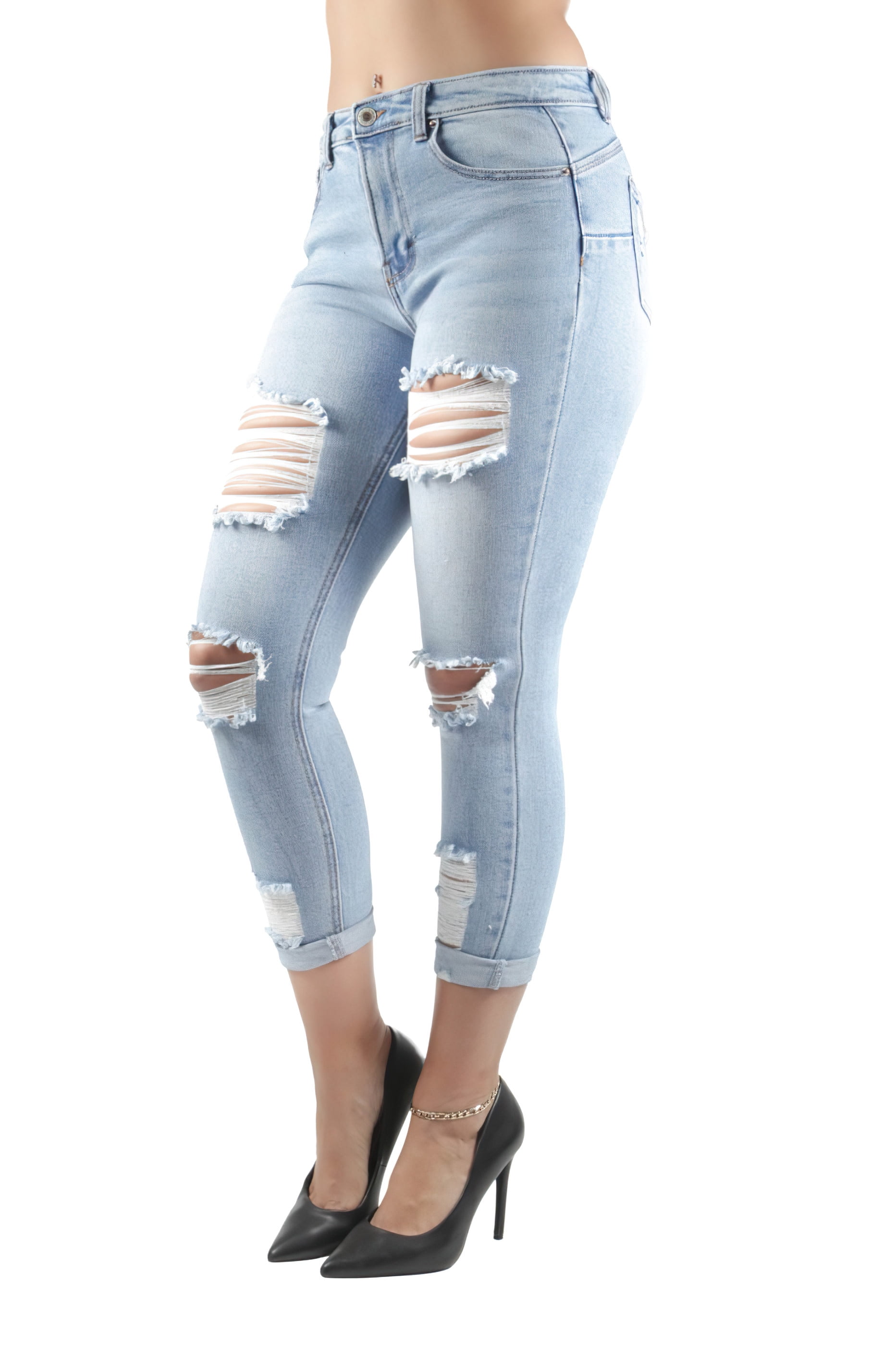 fashion2love-women-s-juniors-butt-lift-push-up-mid-waist-ripped-cropped