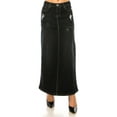thumbnail image 1 of Fashion2Love Women's Juniors/Plus Size Stretch Denim Long Pencil Skirt, 1 of 3