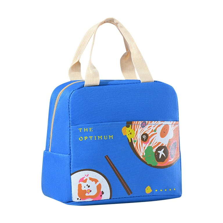 FashionCartoon Lightweight Lunch Bag Insulated Bag Foldable Waterproof Thermal Bag Lunch Bots Small Men Lunch Bags Insulated Snack Bag for Kids Small