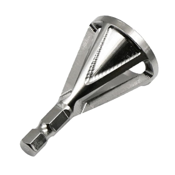 FashionCha 1/2-inch Shank DEBURRING EXTERNAL CHAMFER TOOL Silver Hex, Heavy Duty