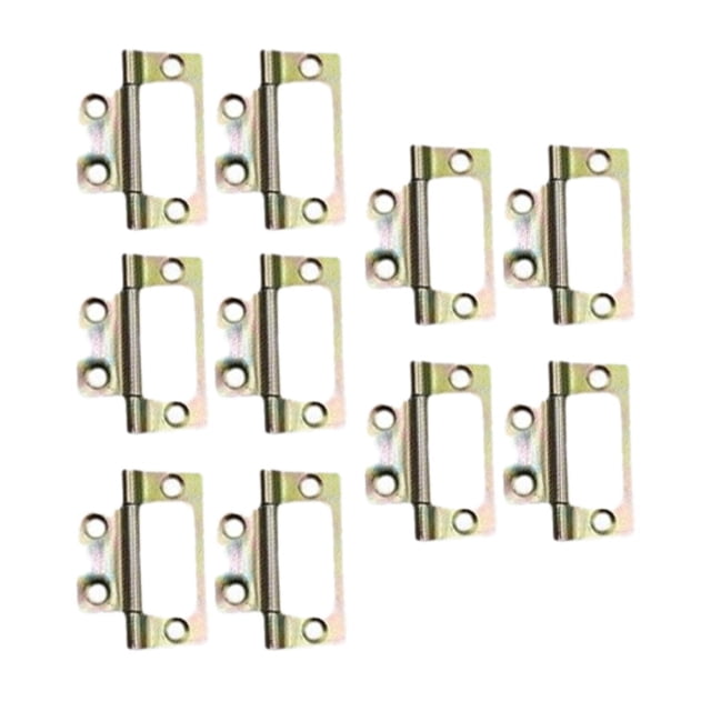 FashionCha 10 Pieces Door Hinges Door Hardware Easy Installation Premium Versatile Rotation Multicolor