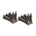 thumbnail image 1 of FashionCha 2 Pieces Downspout Diverters, Dispersion Extenders, Replacement Accessories with Brown, 1 of 9