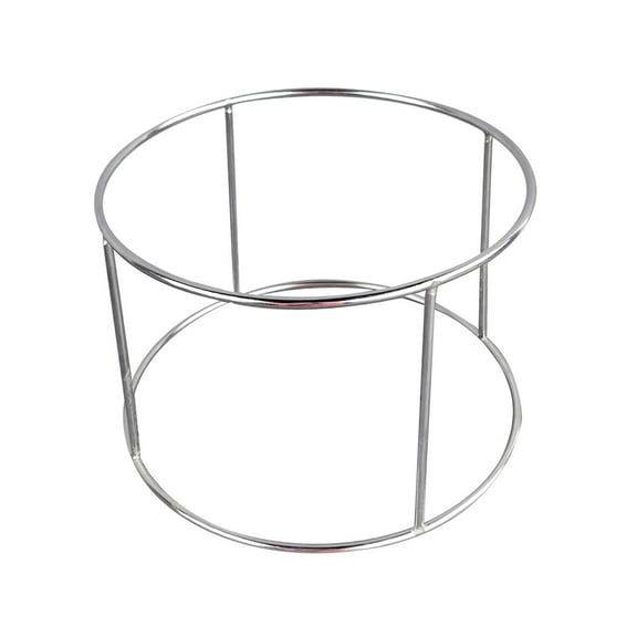 FashionCha 2 Tier Seafood Tray Rack Food Serving Riser Display Riser Stand Wire Metal Pizza 23cmx14cm