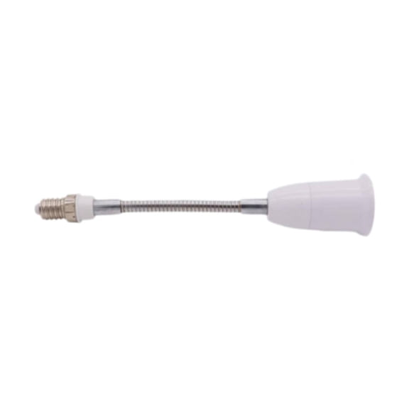 FashionCha 360 Degree Adjustable Lamp Base Extension Adapter Extended Light Bulb Socket for 58cm