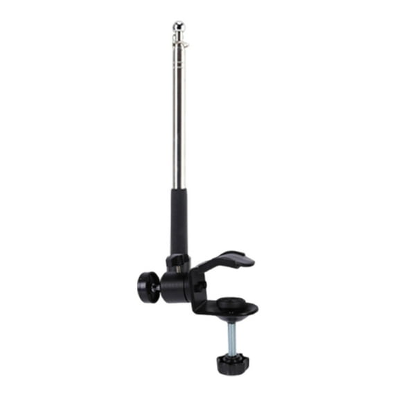 FashionCha 4ft Telescopic RV Marine Flag Pole Mount Kit Fits 0.6-1.75" Rails Lightweight Adjustable Portable Flag Bracket 360 degree Rotatable U Clamp
