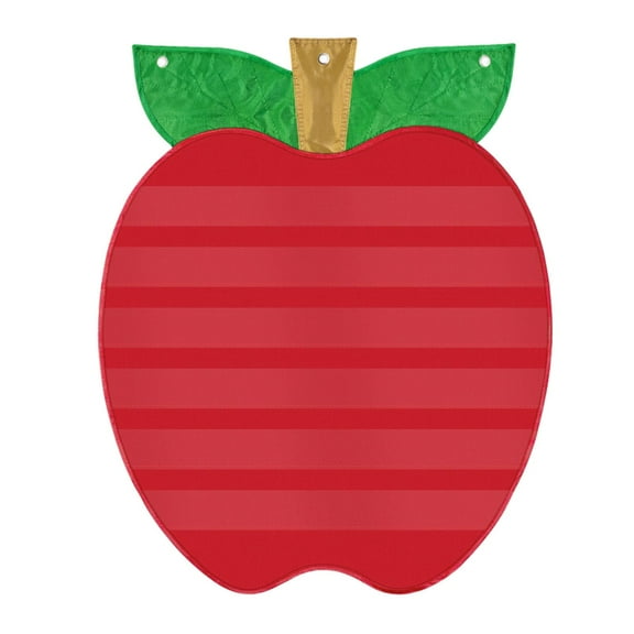 FashionCha Apple Pocket Chart Wall Organization Fits Standard 3" Sentence Strips and Word