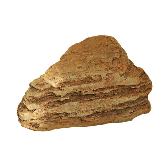 FashionCha Artificial Landscape Rock Accessory Decorative Stone for Backyard Patio Lawn 20x9x15cm