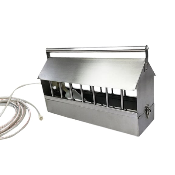 FashionCha Automatic Poultry Waterer Auto Water Dispenser for Peacock Goose Guinea Fowl 40cm