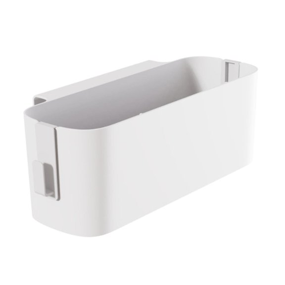 FashionCha Bedside Storage Bed Hanging Bag Shelves Holder NightStand Organizer Box for Sofa White