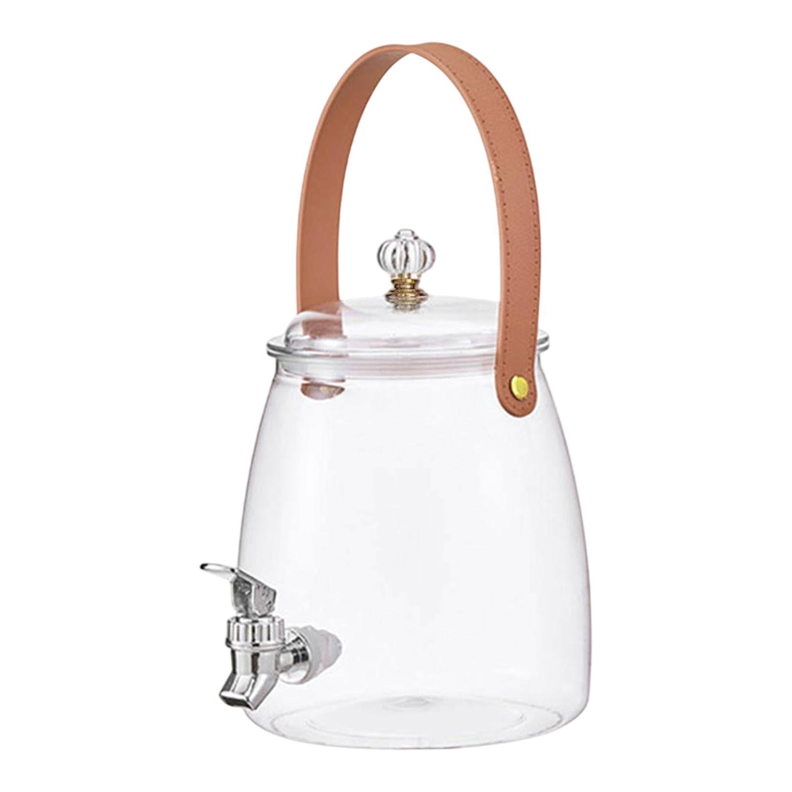Large Tea Container FashionCha Beverage Drink Container Iced Tea Pitcher with Spigot Large ...