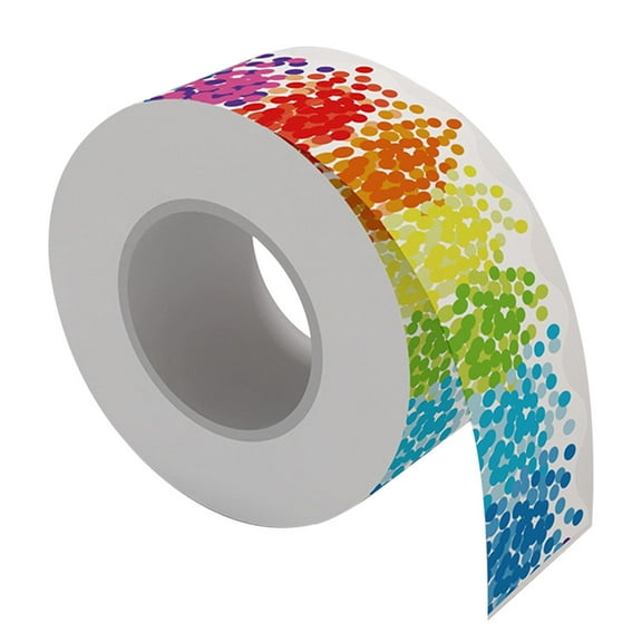 FashionCha Bulletin Board Borders Classroom 65Feet Bright Color Rolled Trim Border for Wall