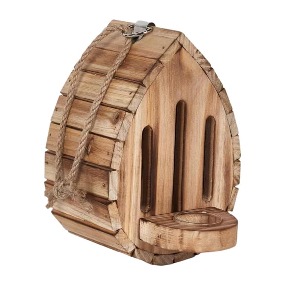 FashionCha Butterfly House Open Door Decoration Nesting Room for Outside Flowerbed Yard