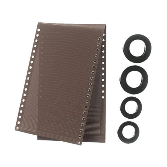 FashionCha Chair Replacement Fabric Folding with Bungee Cord Kit for Lawn Beach Brown