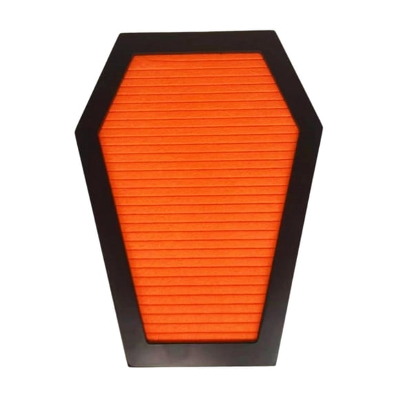 FashionCha Coffin Letter Board Bistro Gifts Office Witchy Halloween Decor Sturdy Spooky orange
