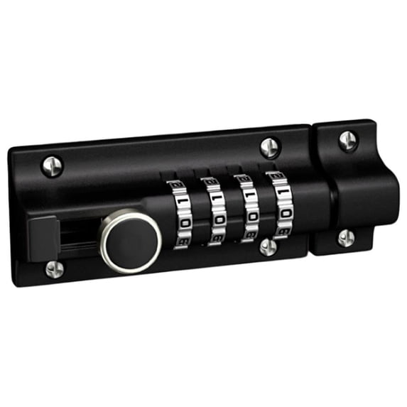 FashionCha Combination , Door , Security Lock, Mechanical Password Lock, Zinc Alloy Sliding Black