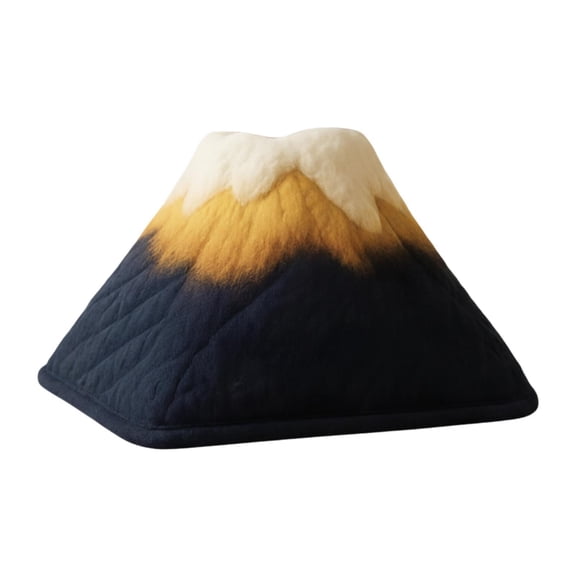 FashionCha Creative Mountain Tissue Box Cover Luxury Cloth Holder Dispenser for Home Office Black