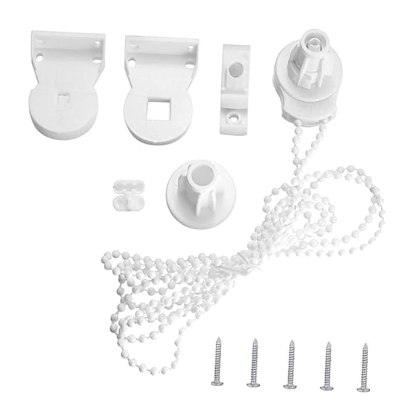 FashionCha Curtain Control Head Mounting Hook Set Replacement Accessories with Wall Anchors
