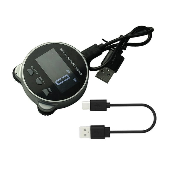 FashionCha Digital Ruler Tape Compact Electronic Tape Measure Rolling Length Measuring Tool