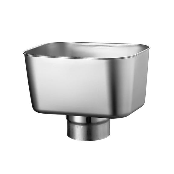 FashionCha Drain Gutter Downspout Adapter Rain Water Catcher Easy Installation for Drainage Pipe Diameter 63mm