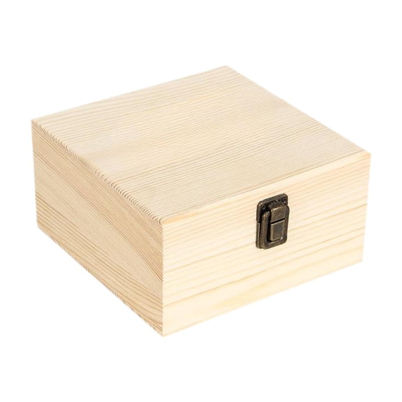 FashionCha Essential Oils Case Compact Nail Polish Fragrance Container with 25 Compartments
