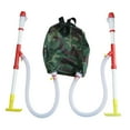 thumbnail image 1 of FashionCha Fertilizer Spreader Knapsack Type Adjustable Professional Fertilization Tool Double PVC Tube, 1 of 9