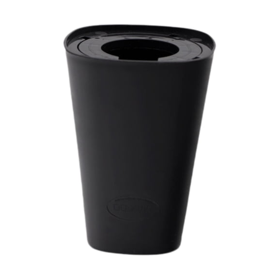 FashionCha Flower Pot Upside Down Planter Gift Flower Vase Hanging Planter Basket for Table Black