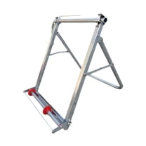 FashionCha Garden Water Hose Reel Cart Folding Hose Pipe Reel for Park Watering Outside Without Disc