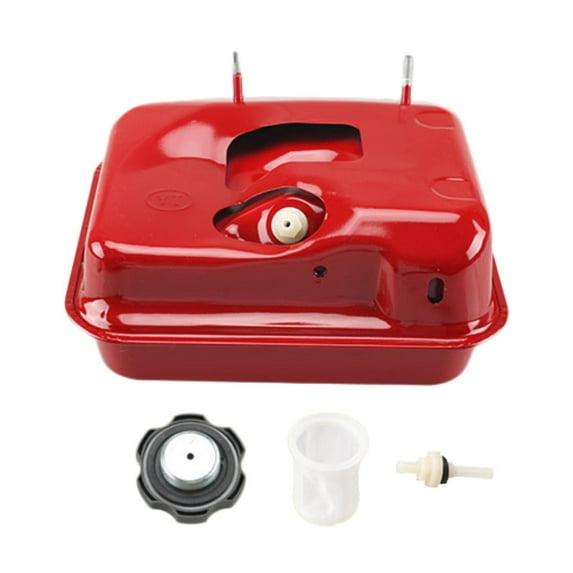 FashionCha Gas Tank Car Portable Petrol Oil Boat Fuel Tank for Road Cutting Machine 88F9 Red