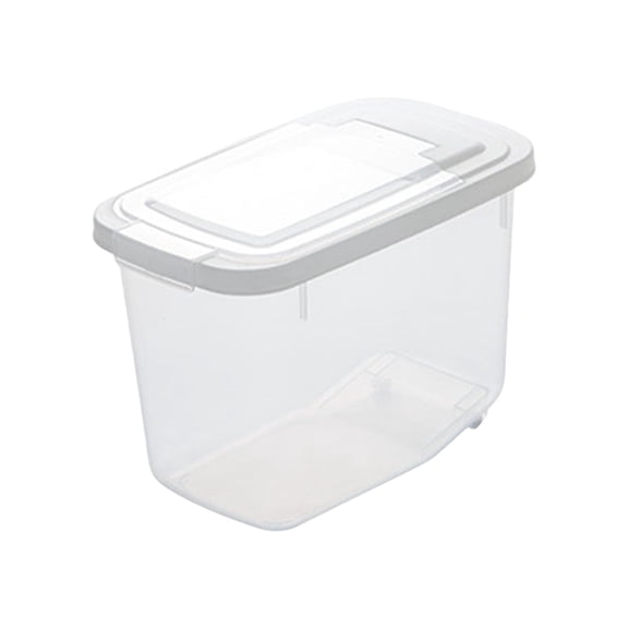 FashionCha Grain Rice Container Flour Bin Leakproof Pet Food Storage Box Food Grain Box Bin 10kg