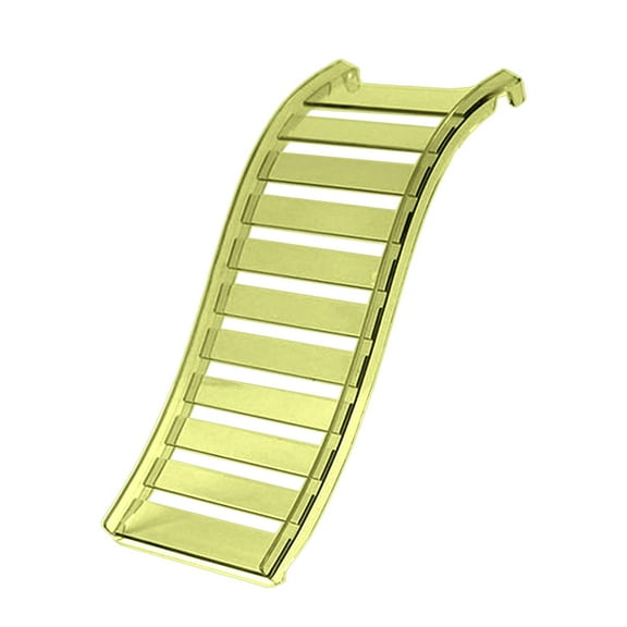 FashionCha Hamster Ladder Anti Slip Habitat Decor for Small Animals Hedgehog Small Pets Green