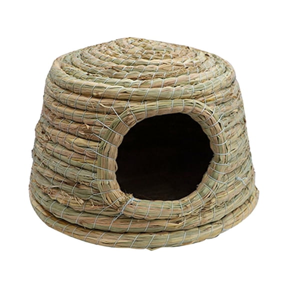 FashionCha Hand-woven House, Shelter, Hideout Bed, Stable, Durable, Comfortable, Nest, Chew Small