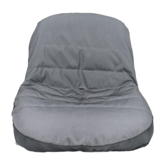 FashionCha Lawn Mower Seat Cover Anti Slip Weatherproof Waterproof Comfortable Tractor Seat Gray