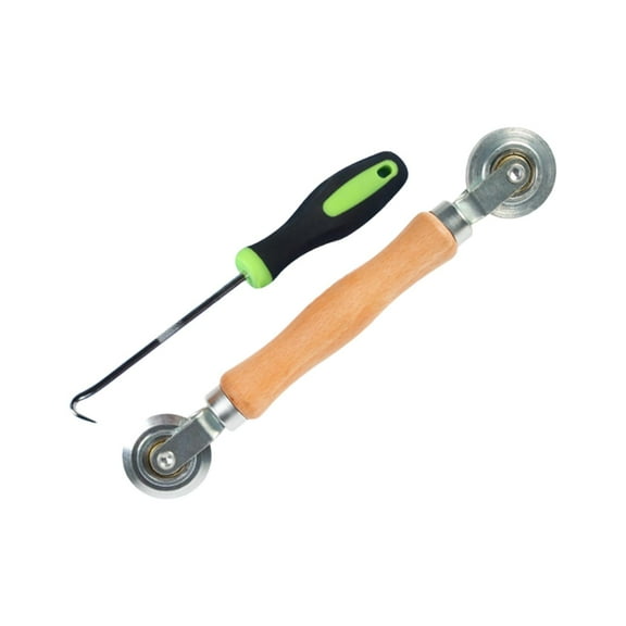 FashionCha Mesh Wheel Window Install Tools Hand Spline Roller Household Screen Roller Tools