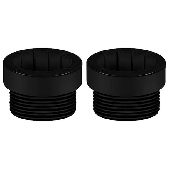 FashionCha Pool Umbrella Adapter, Umbrella Pole Stabilizer, Beach Umbrellas Umbrella Sleeve Black 2pcs