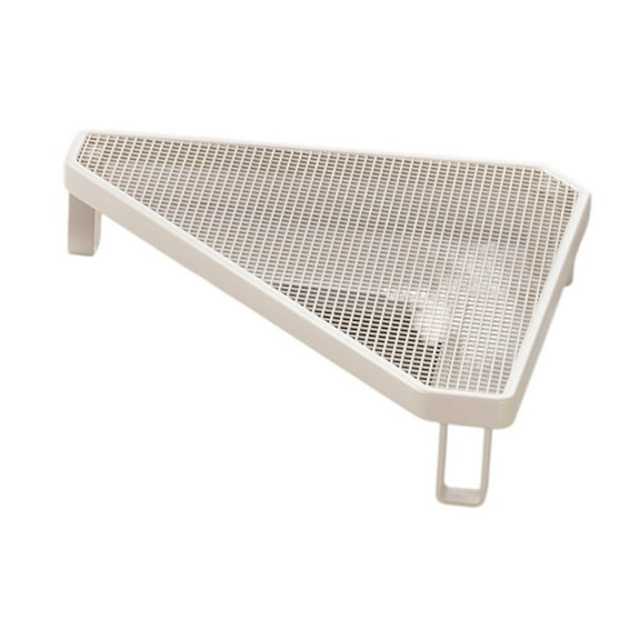 FashionCha Pot Pan Rack tripod reusable corner shell track kitchen organization storage for white