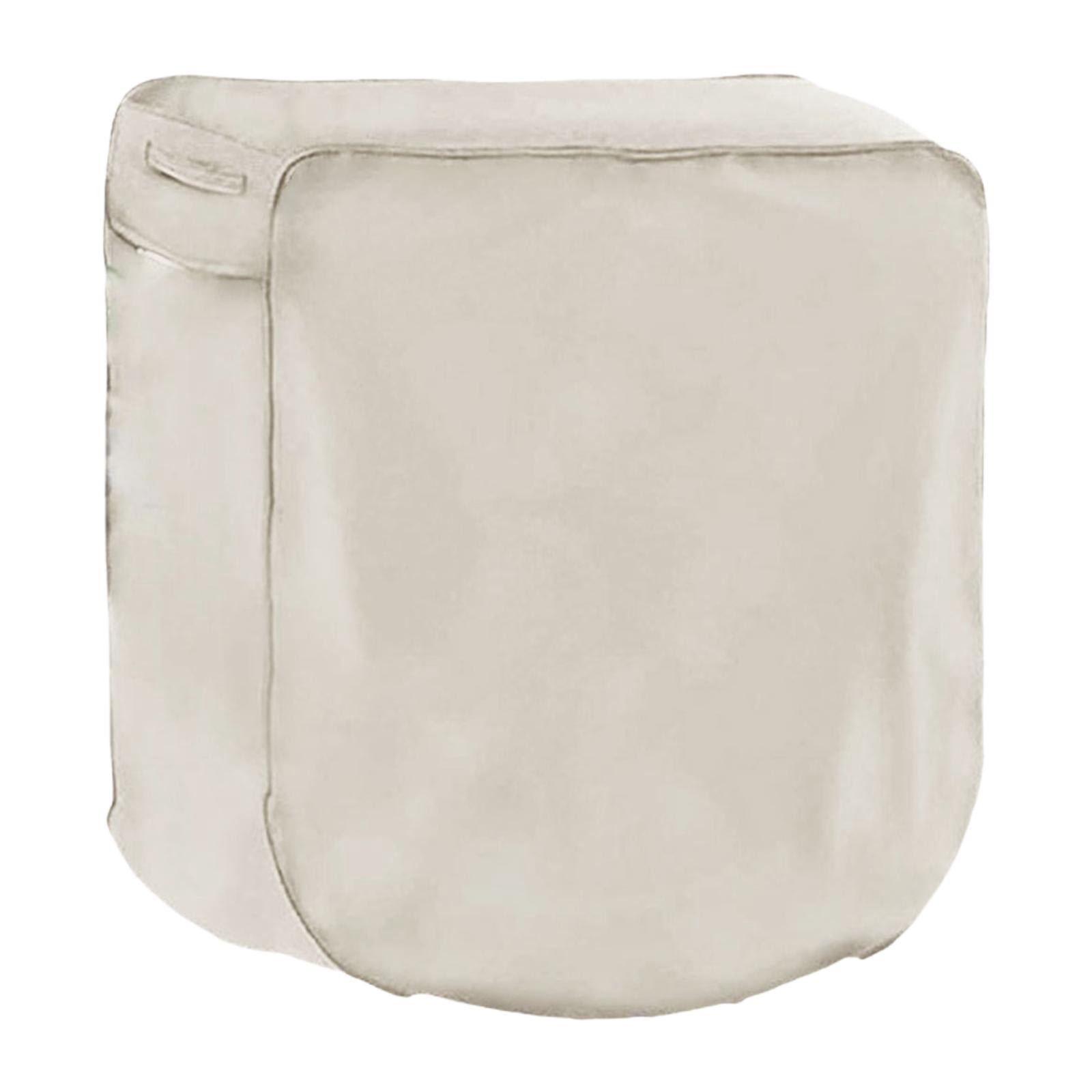 FashionCha Retractable Garden Hose Reel Cover Oxford Cloth Lightweight Weatherproof Easy to Beige