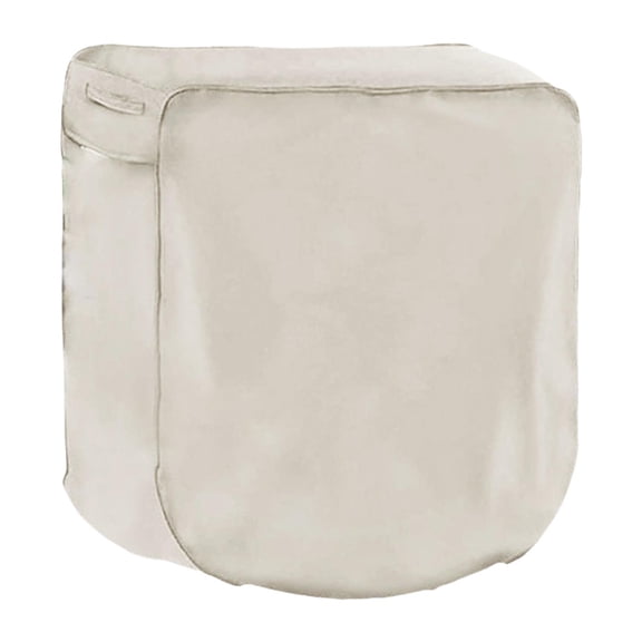 FashionCha Retractable Garden Hose Reel Cover Oxford Cloth Lightweight Weatherproof Easy to Beige