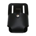 thumbnail image 1 of FashionCha Tape Measure Belt Holder Pouch Electrician Labor Insurance Tool PU Leather Craft Black, 1 of 9