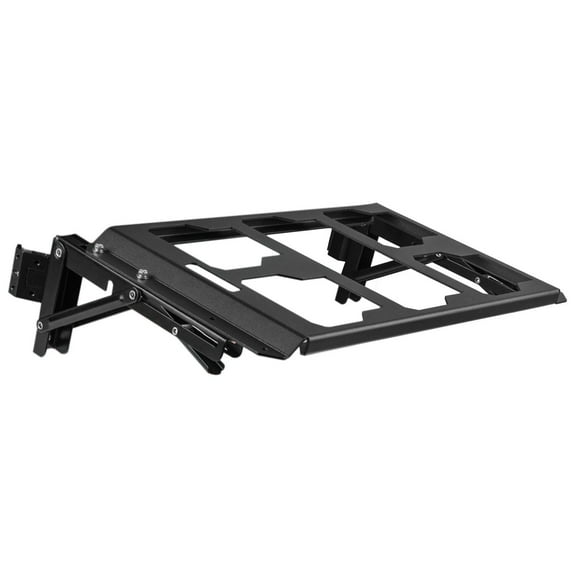 FashionCha Toolbox Side Storage Foldable Sturdy High Performance Aluminum Alloy Bracket