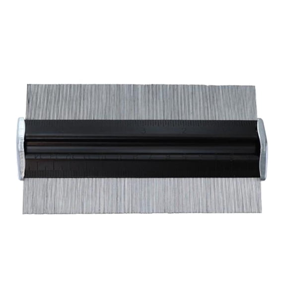 FashionCha Tough Iron 6" Corner Contour Gauge Tiles Shapes Measuring Tool for Exact Marking