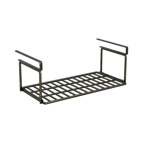 FashionCha Under Shelf Rack, Under Shelf Storage Under Desk Book Storage Space Saving Metal 40cmx20cmx10cm